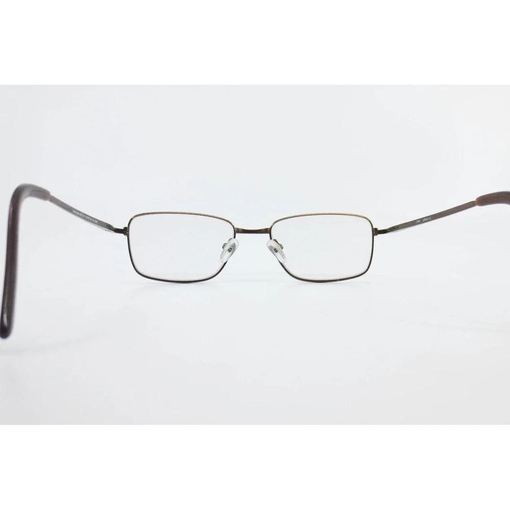 Saki Japan Handmade MOD.317 Brown Metal Eyeglass Frames 52-18-145 COL.BWN